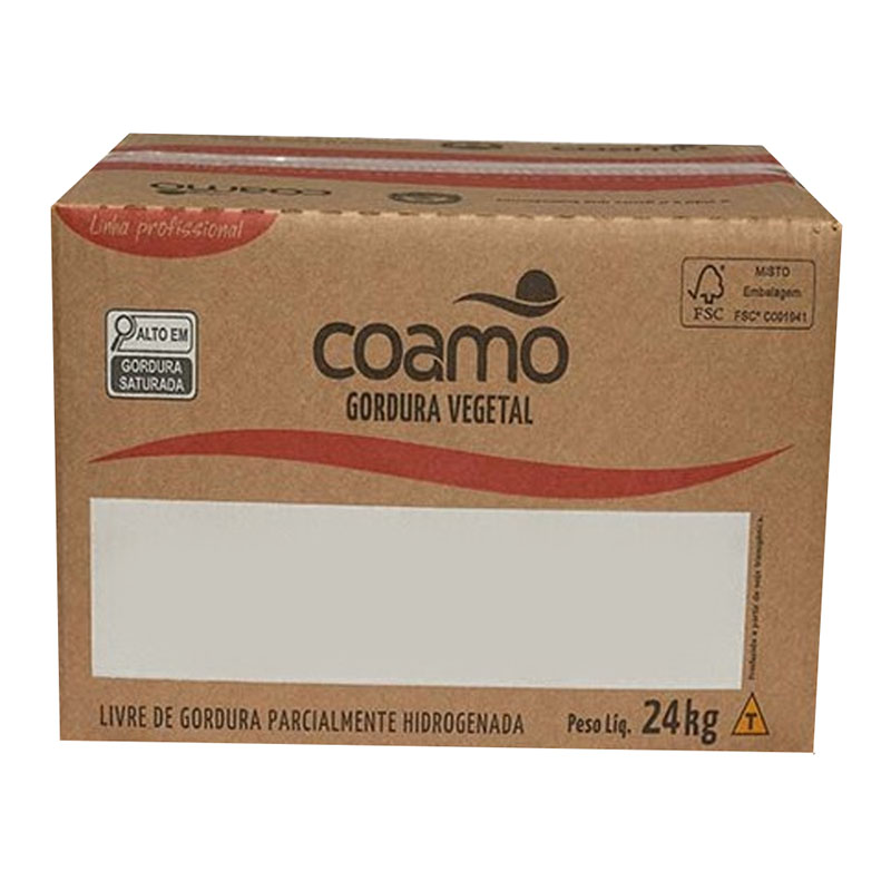 Gordura Vegetal Composta Coamo (Caixa) Gordura Vegetal Composta Coamo (Caixa)
